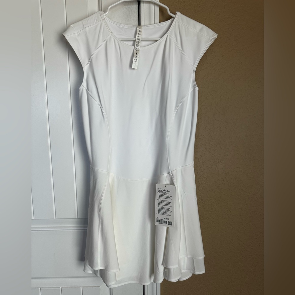 *NWT* Lululemon Everlux Mesh-back Tennis dress